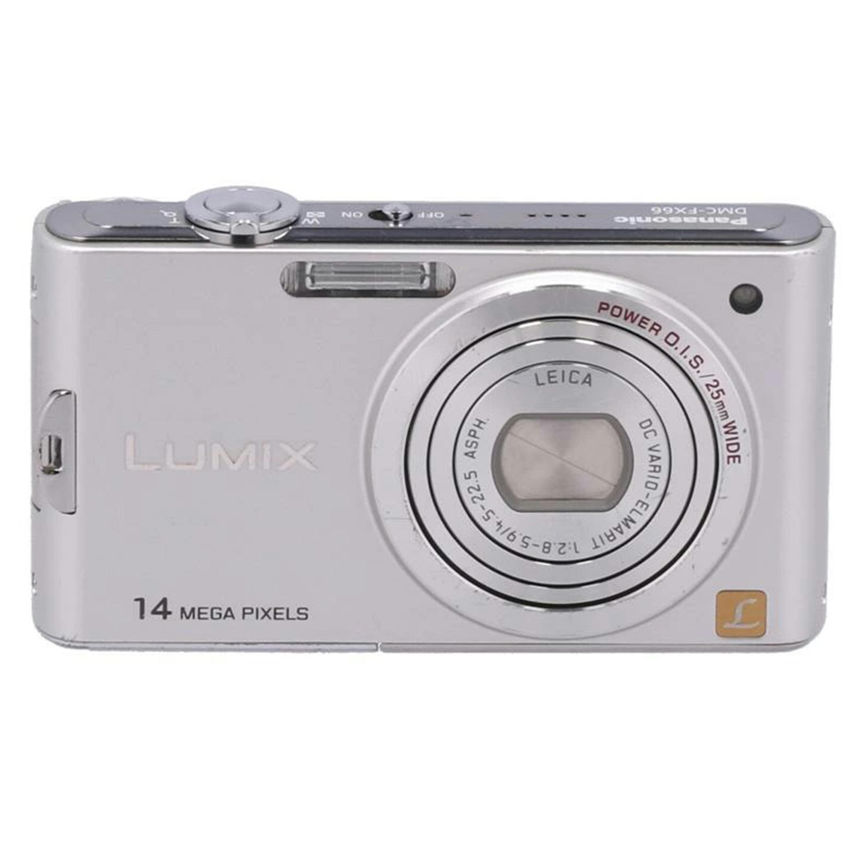 ♣︎LUMIX DMC-FX66 14MEGA PIXELS デジカメ パナソニック、超解像技術