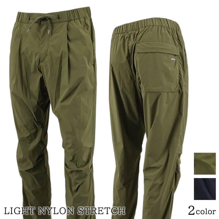 楽天市場】ヘルノ HERNO メンズ パンツ LIGHT NYLON STRETCH PT000041U