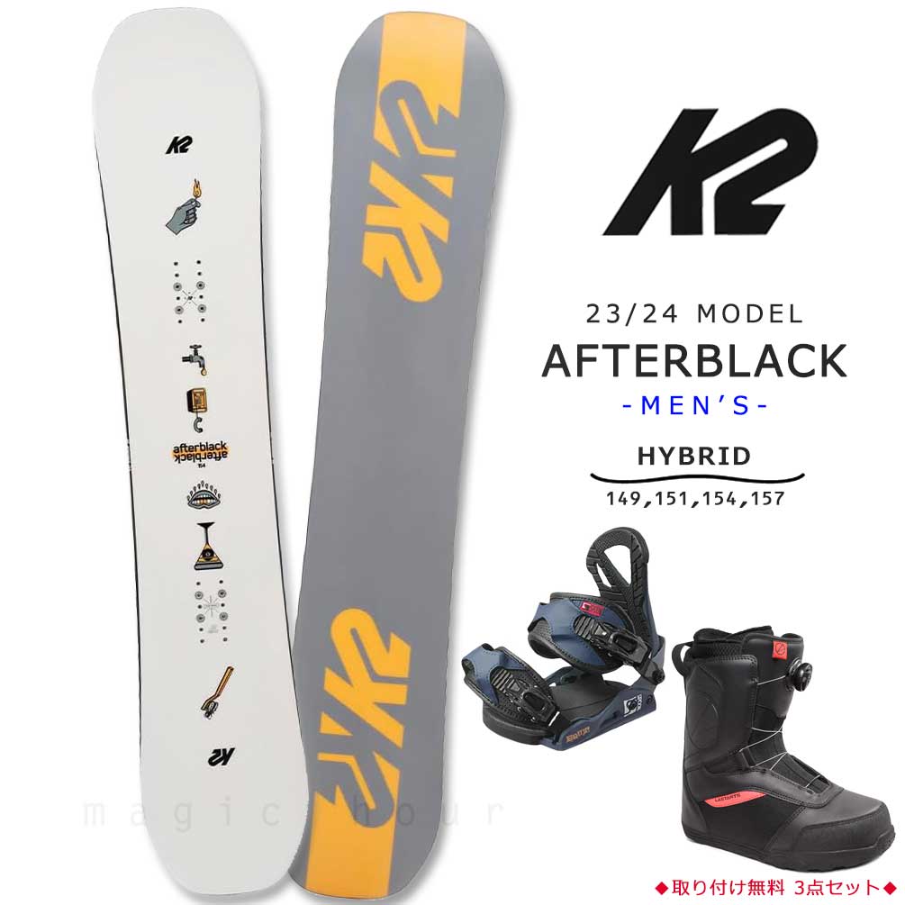 楽天市場】スノーボード 3点セット k2の通販