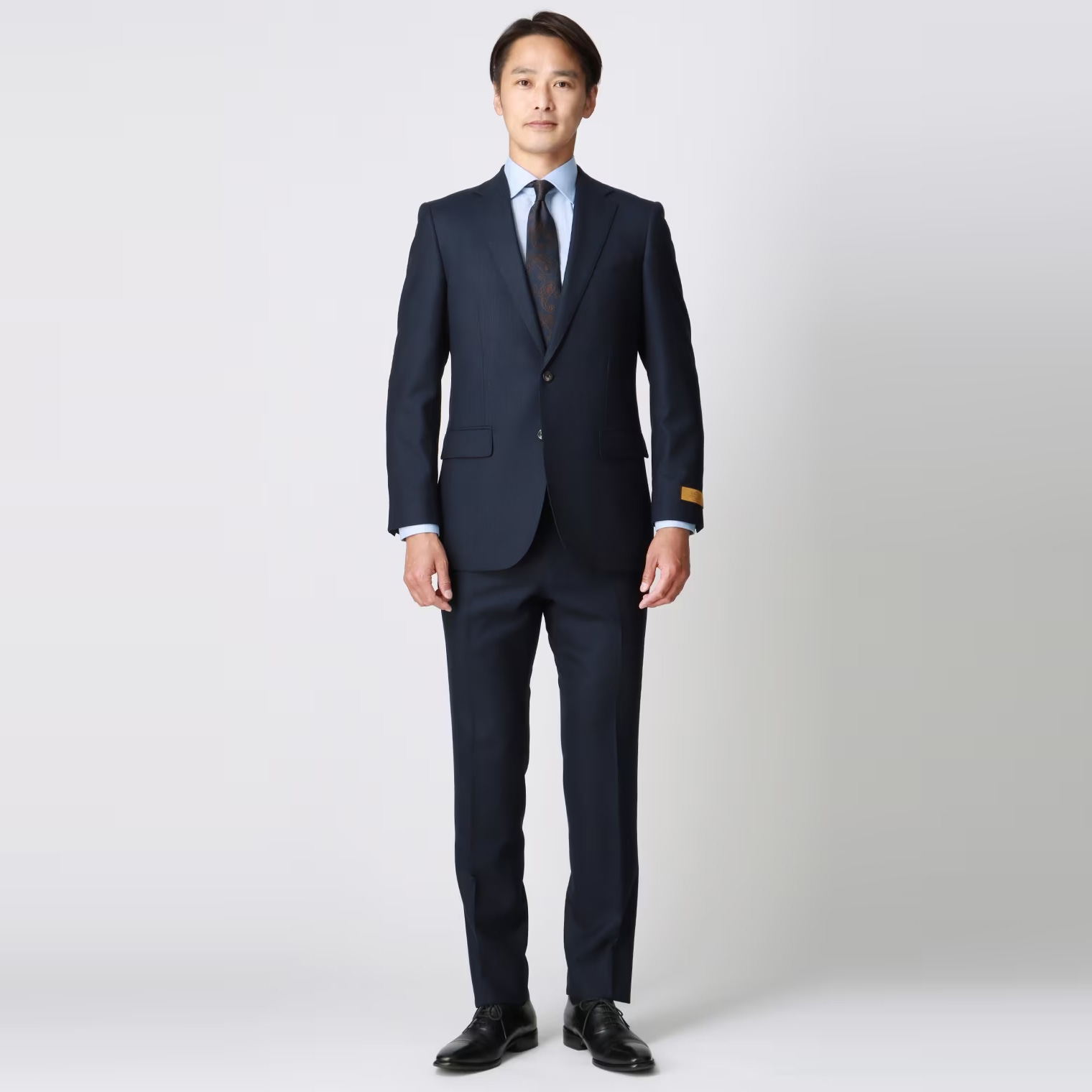 楽天市場】【洋服の青山】ツーパンツ ウール100% スーツ 秋冬 ネイビー