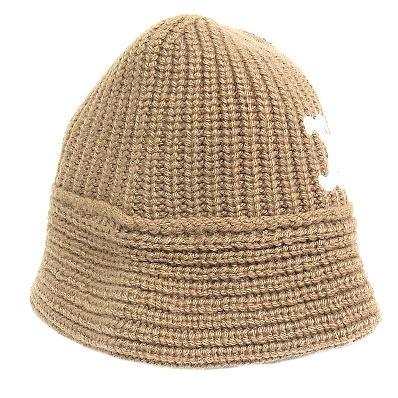 楽天市場】セリーヌ CELINE トリオンフ バケットハットニット帽