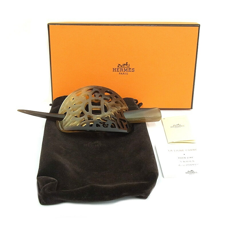 楽天市場】エルメス HERMES バッファローホーン ロカイユ ヘア