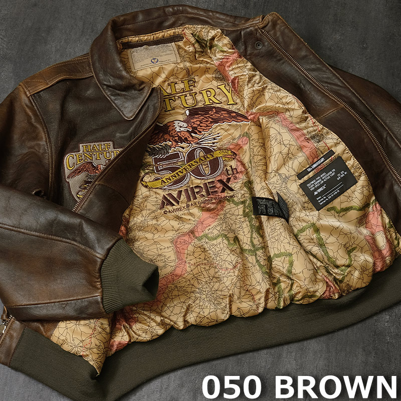 楽天市場】AVIREX アビレックス #7835950007 50th Anniversary A-2