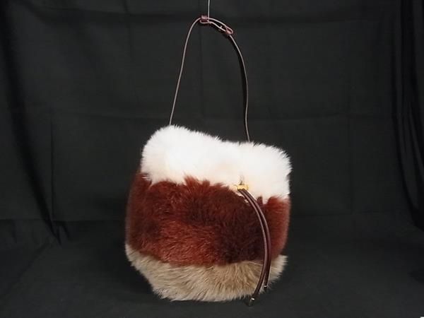 楽天市場】□新品同様□ LUDLOW ラドロー フォックスファー ショルダー