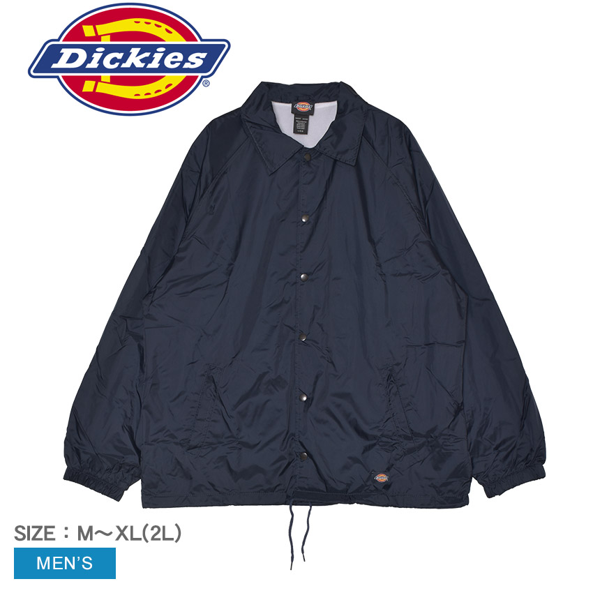 楽天市場】ディッキーズ コーチジャケット DICKIES スナップ フロント