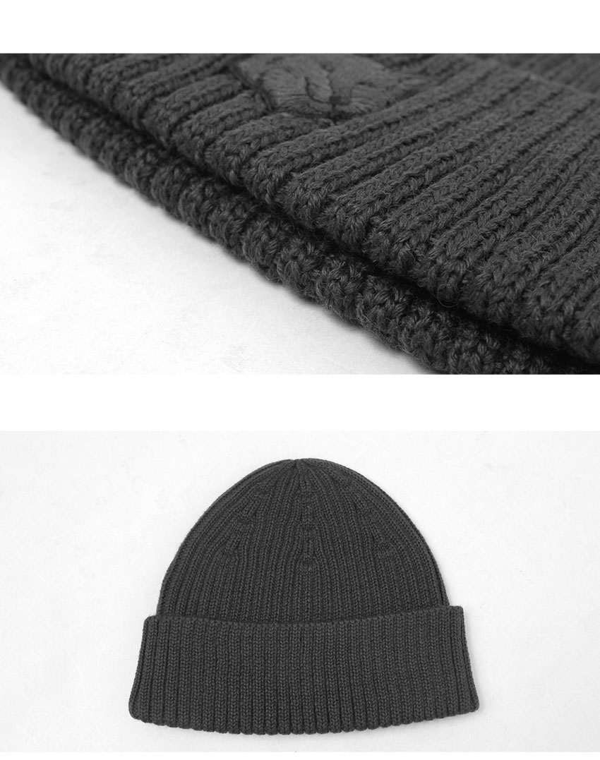 楽天市場】メゾンキツネ ニット帽 MAISON KITSUNE ボールド フォックス