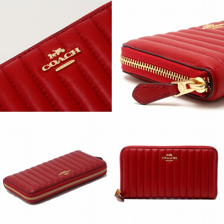 楽天市場】コーチ COACH 財布 レディース 長財布 ラウンドファスナー
