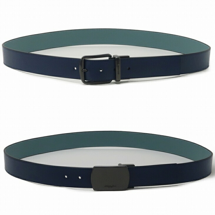 楽天市場】コーチ COACH ベルト メンズ バックル付け替え可能