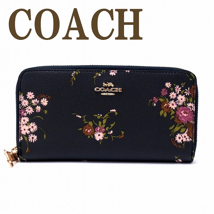 楽天市場】コーチ COACH 財布 レディース 長財布 花柄 ラウンド