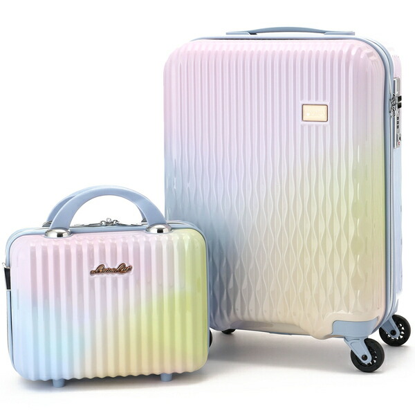 楽天市場】LUNALUX グラデーションキャリーケース 抗菌 32?／シフレ