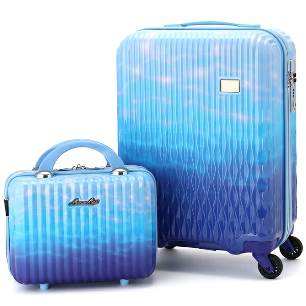 楽天市場】LUNALUX グラデーションキャリーケース 抗菌 32?／シフレ