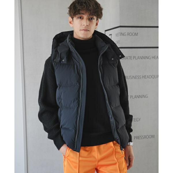 楽天市場】｢西川ダウン(R)｣フード脱着ダウンベスト／ナノユニバース