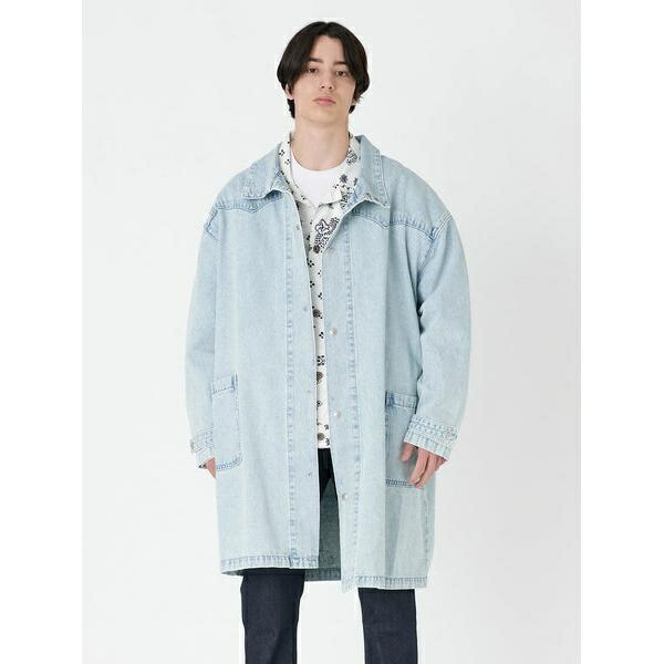 楽天市場】ウエスタン デニムコート ライトインディゴ FIRST TAKE