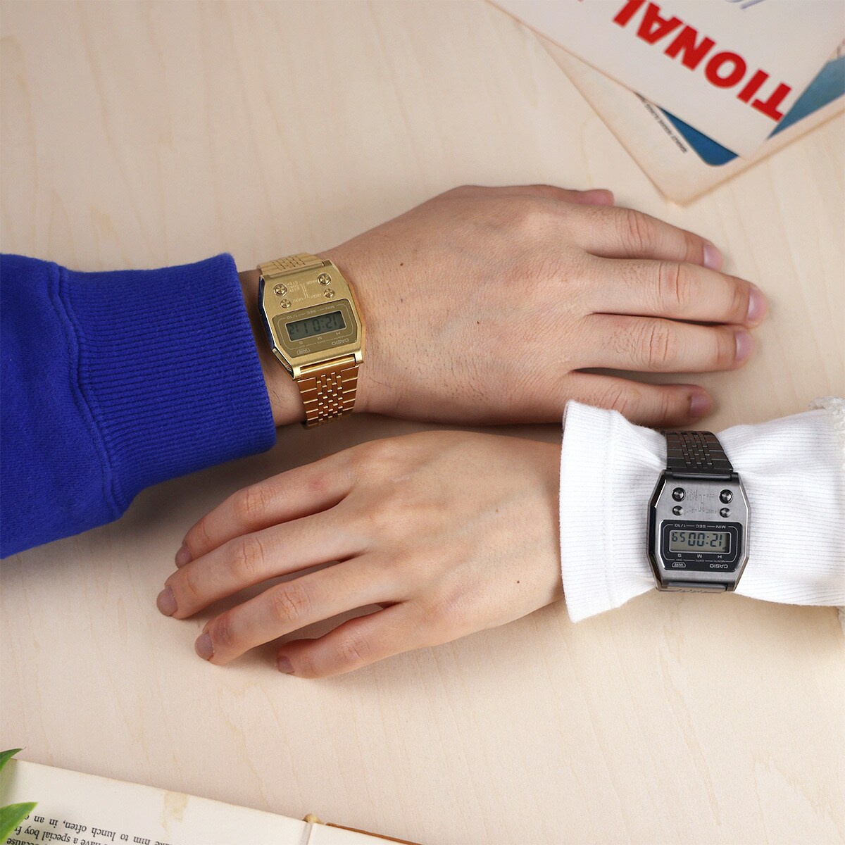 楽天市場】カシオ クラシック A1100シリーズ【国内正規品】A1100GGV