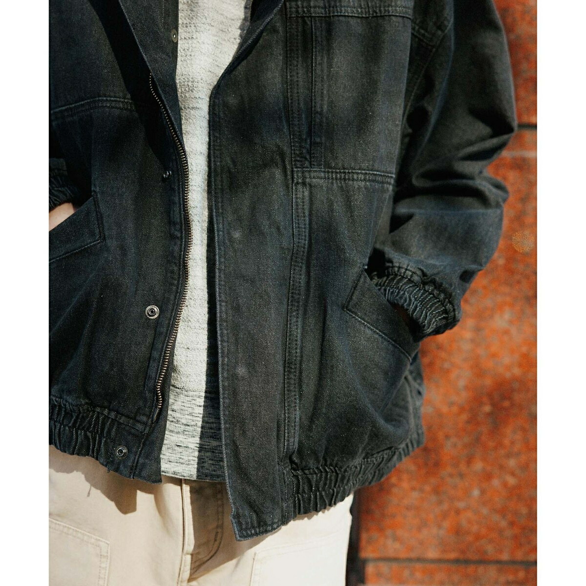 楽天市場】デニム ボマージャケット / ADAM ET ROPE' JEANS -FILM