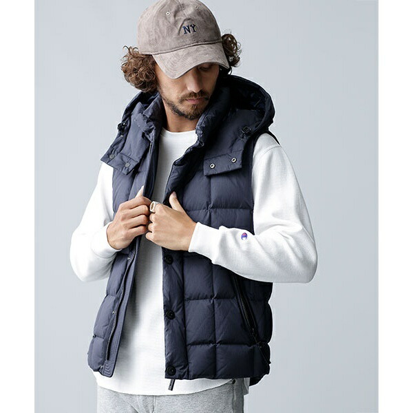 楽天市場】西川ダウンカグラベスト／ナノ・ユニバース（メンズ）（nano