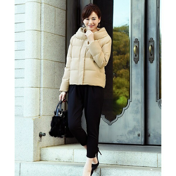 楽天市場】バックリボンショートダウンコート／ルイルエブティック