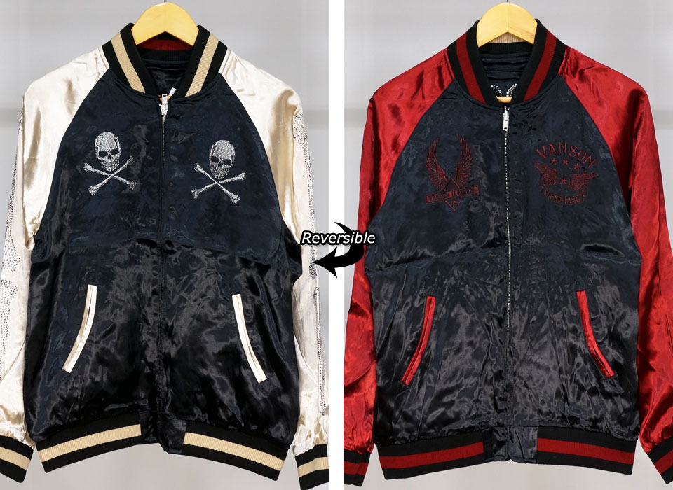 楽天市場】バンソン ラインストーン クロスボーンスカル フライング