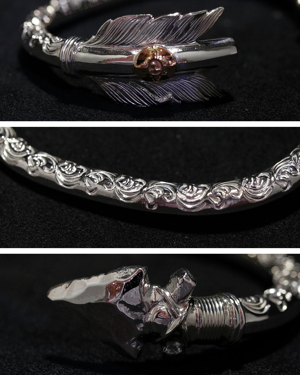 楽天市場】ポイント2倍!! ファーストアローズ K18付 カラ草彫り