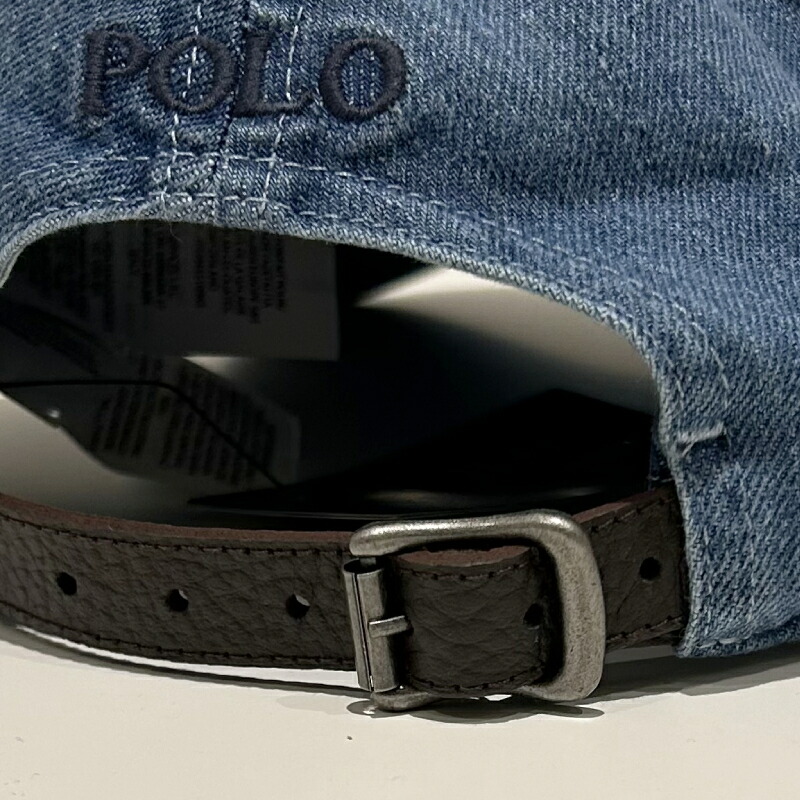 楽天市場】POLO RALPH LAUREN MEN'S DENIM SPORT CAP / Wash Denim Cap