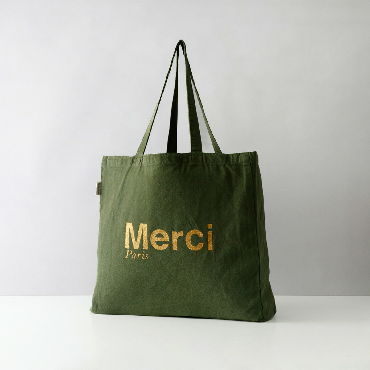 楽天市場】メルシー MERCI バッグ トートバッグ キャンバストート 大