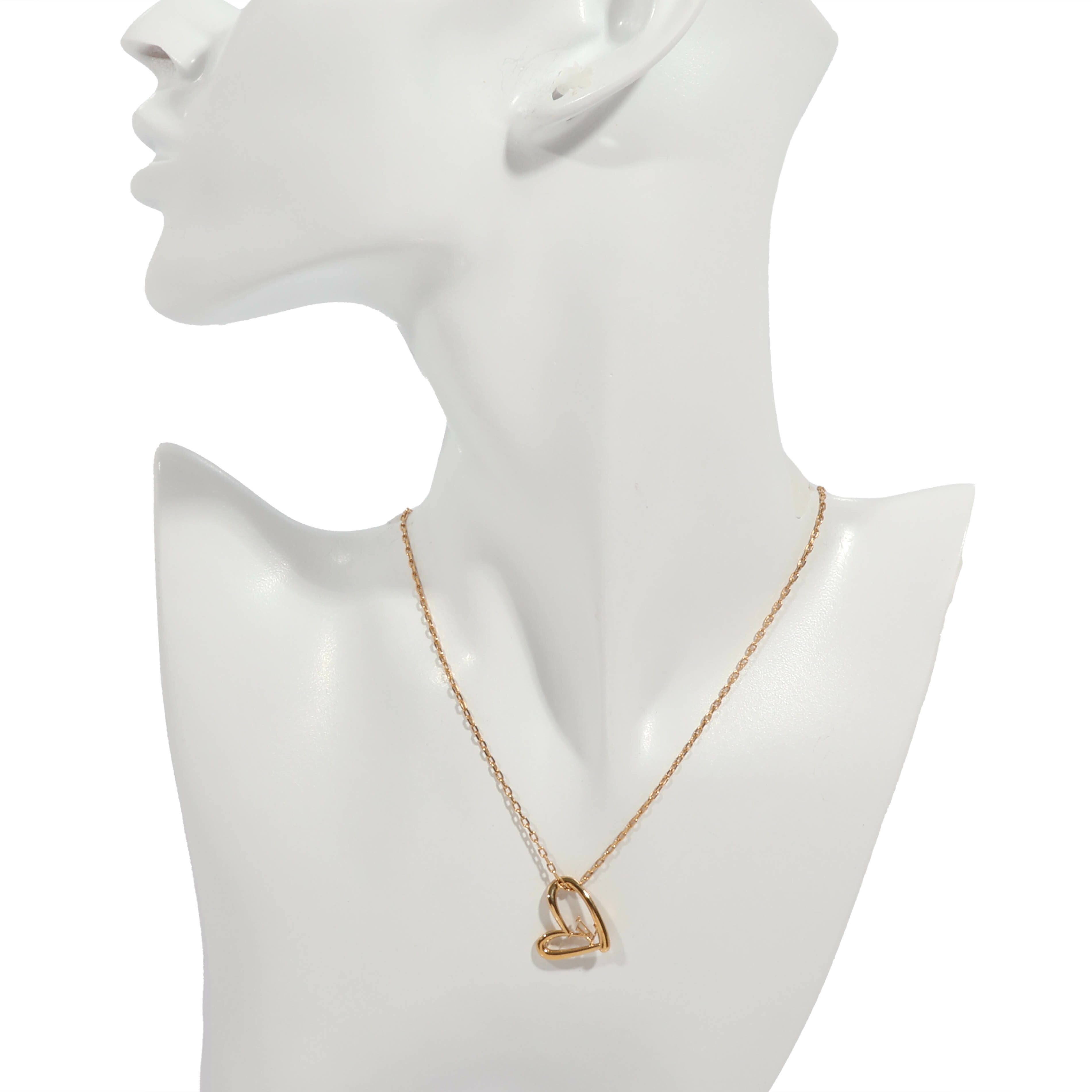 楽天市場】LOUIS VUITTON(ルイヴィトン) コリエ ハート フォーリンラブ