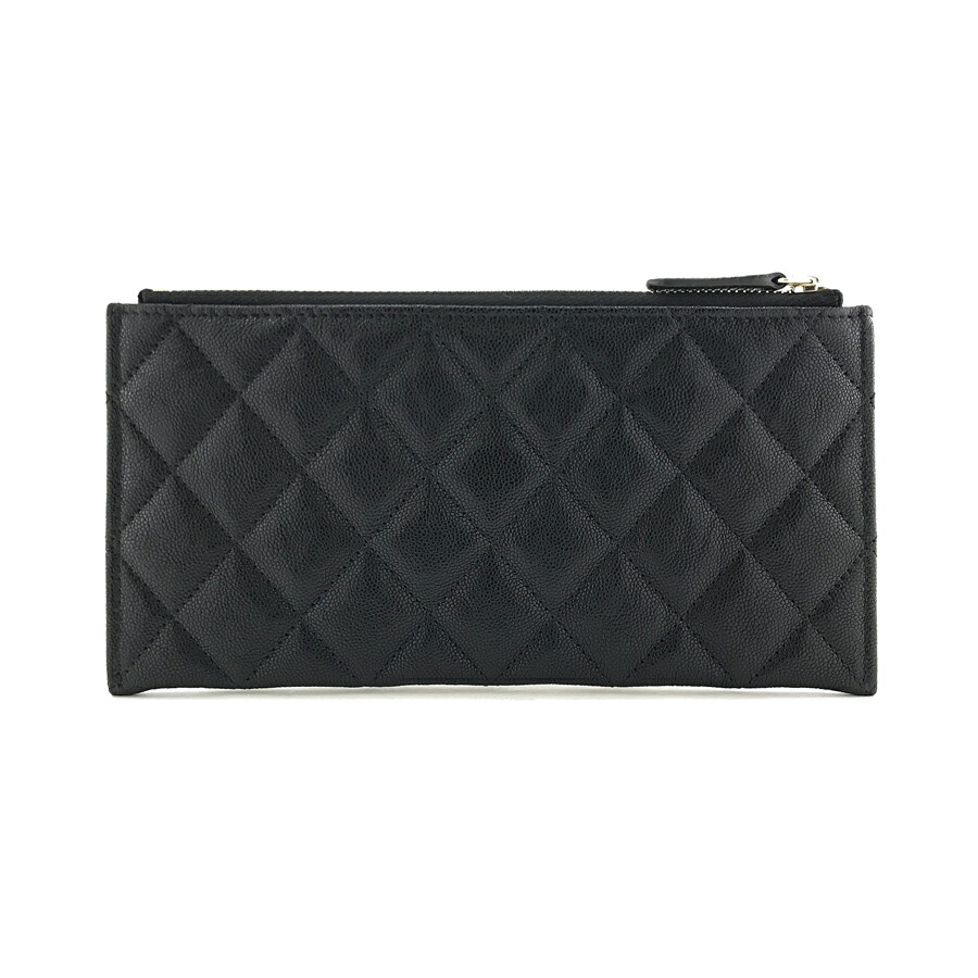 楽天市場】シャネル CHANEL 長財布 ポーチ ボーイシャネル キャビア
