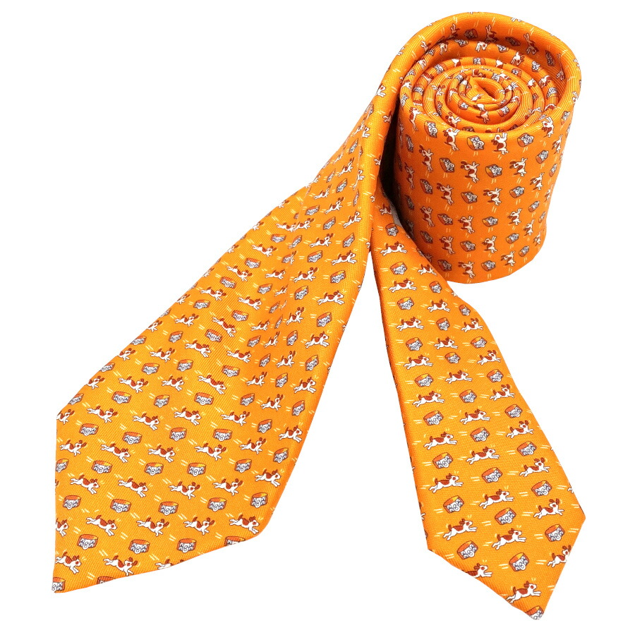 楽天市場】【新品】 エルメス HERMES ネクタイ シルクツイルタイ8cm