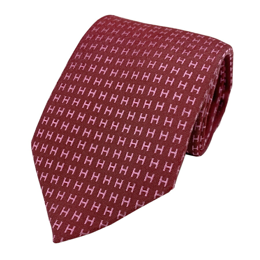 楽天市場】【新品】エルメス HERMES ネクタイ H織りタイ バイカラー