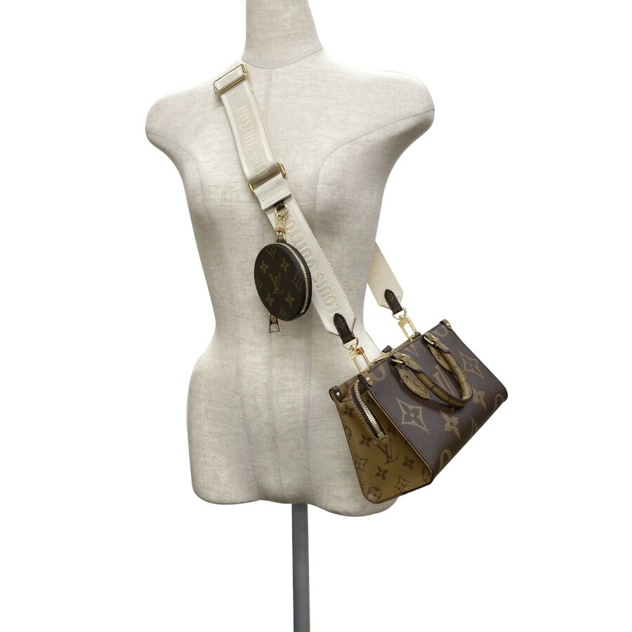 楽天市場】ルイヴィトン LOUIS VUITTON オンザゴー EW ハンドバッグ