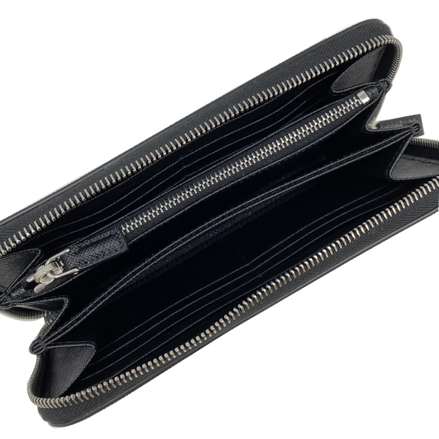 楽天市場】プラダ PRADA 長財布 サフィアーノ エンボスレザー ジップ