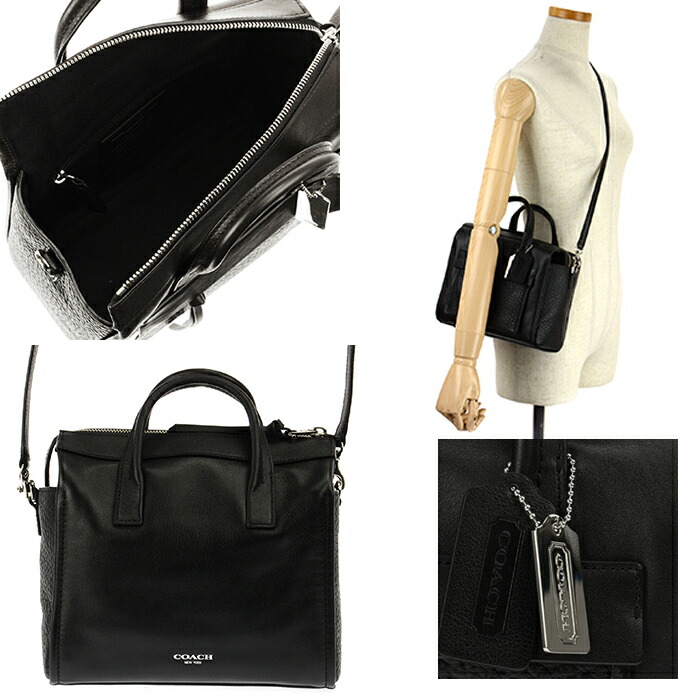 楽天市場】COACH コーチバッグ ブリーカーレザーミニライリーキャリー