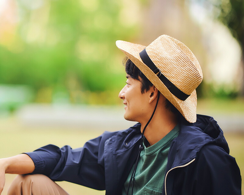 楽天市場】麦わら 帽子 メンズ uk-h110 田中帽子店 Alek（アレック