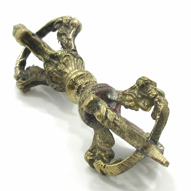 楽天市場】金剛杵 五鈷杵 ドルジェ バジュラ 長さ約9cm 真鍮