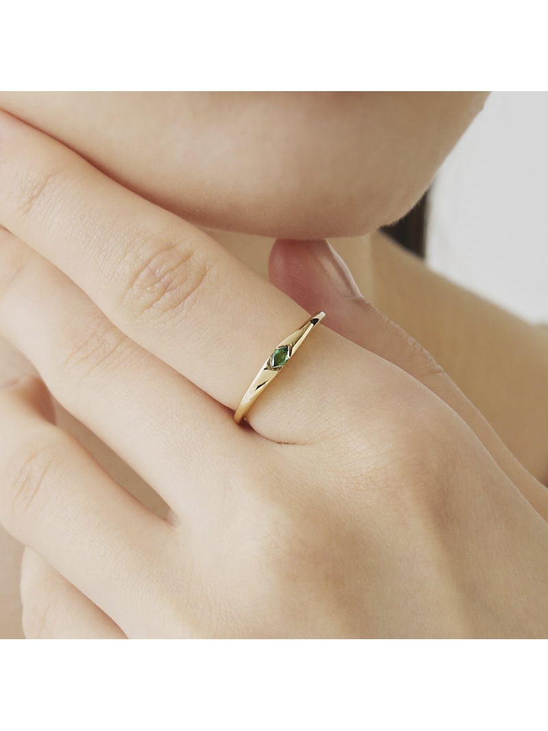 楽天市場】K10 4°Cアクアゴールド リング 4℃ ヨンドシー アクセサリー