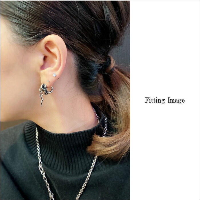 楽天市場】メンズ ピアス ブランド シルバーピアス 脈 メンズ