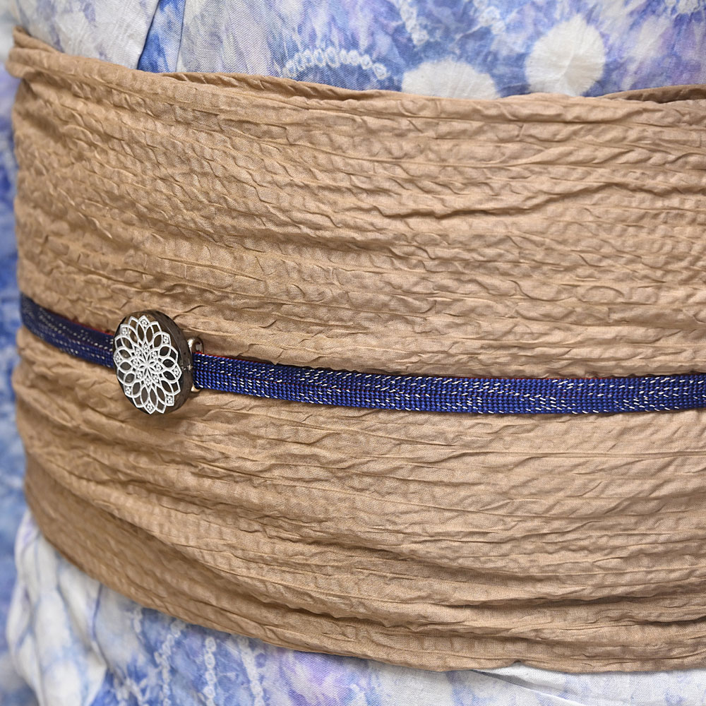 兵児帯 大人 絞り 浴衣 着物 くも絞り ふわふわ 可愛い おとなの兵児帯