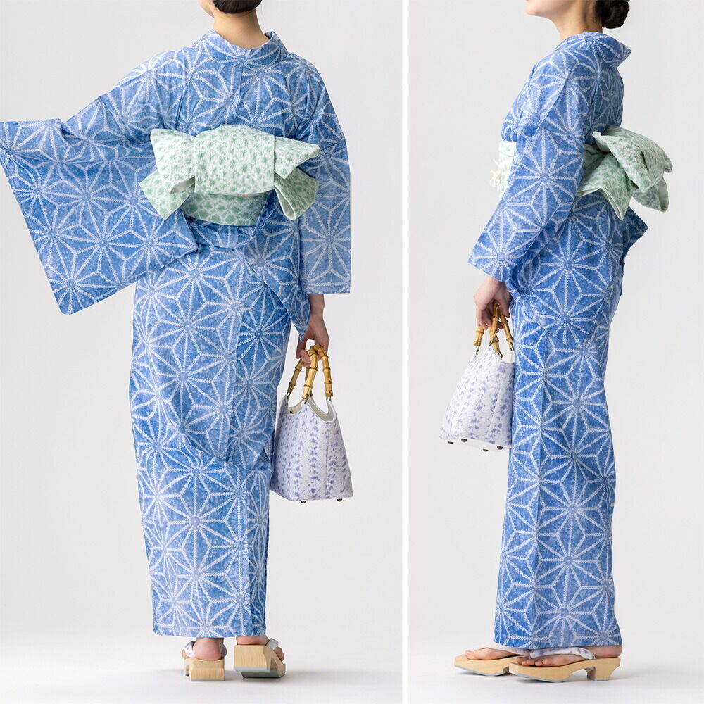 フルオーダー】浴衣 有松絞り 2025 麻の葉 | 有松絞り浴衣 ゆかた屋