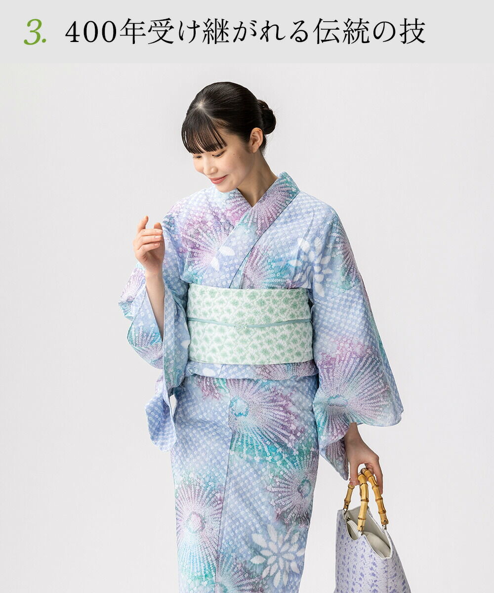 フリーサイズ】浴衣 有松絞り 2025 花火 | 有松絞り浴衣 ゆかた屋つゆくさ