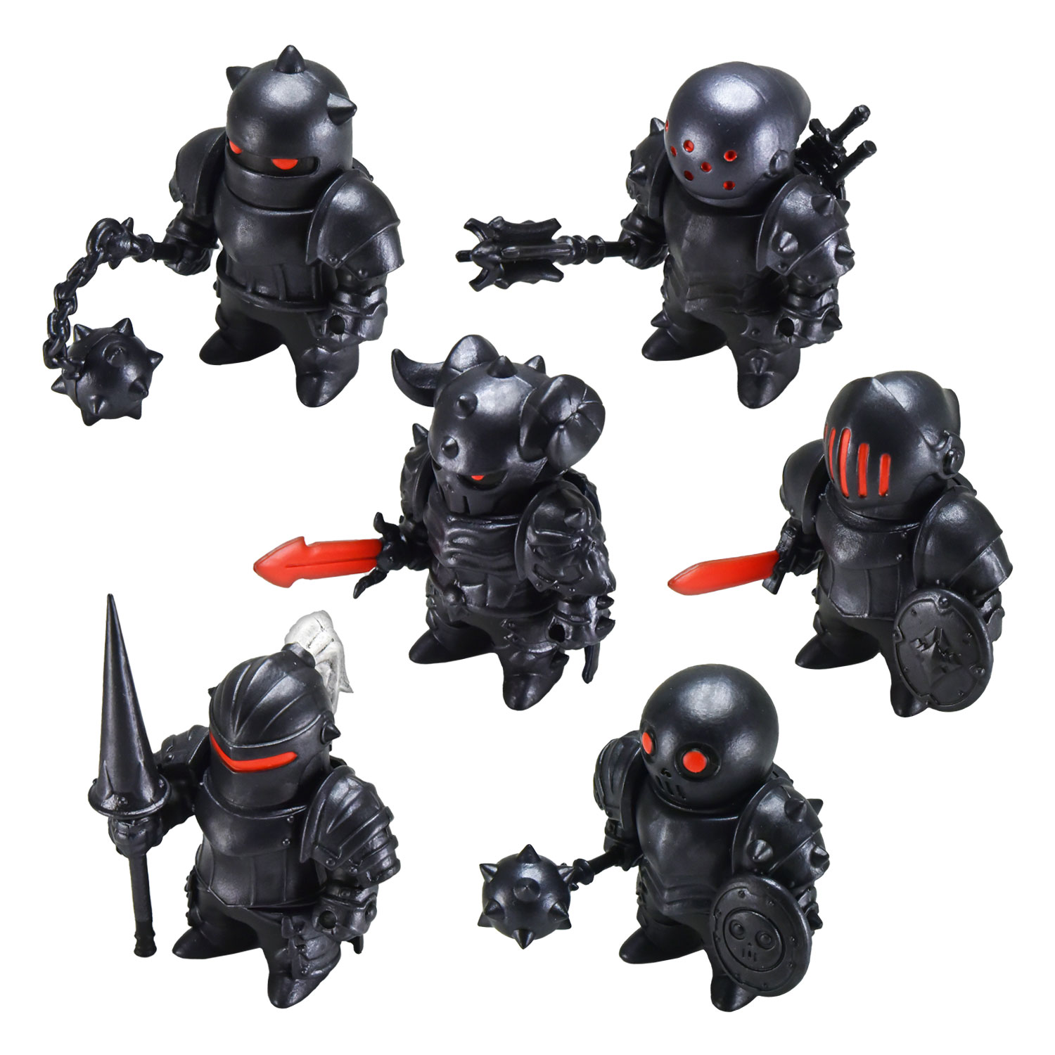 メタルアーマーズ（シルバーVer.) 各6 種【1BOX6個入】【4595057577019