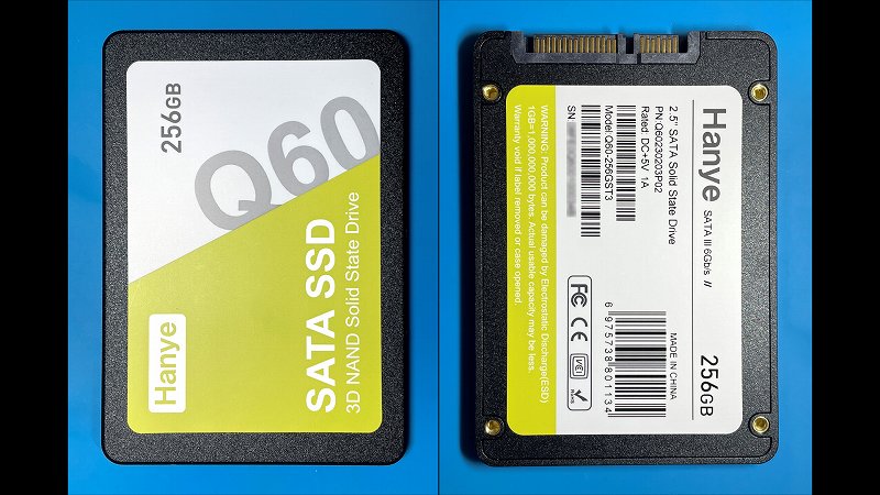 Hanye Q60が発売されていたので256GB版を試してみた！ | ちょうべいの