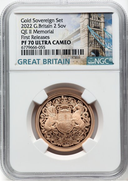 ファーストリリース】グレートブリテン 2022年 エリザベス2世追悼 2