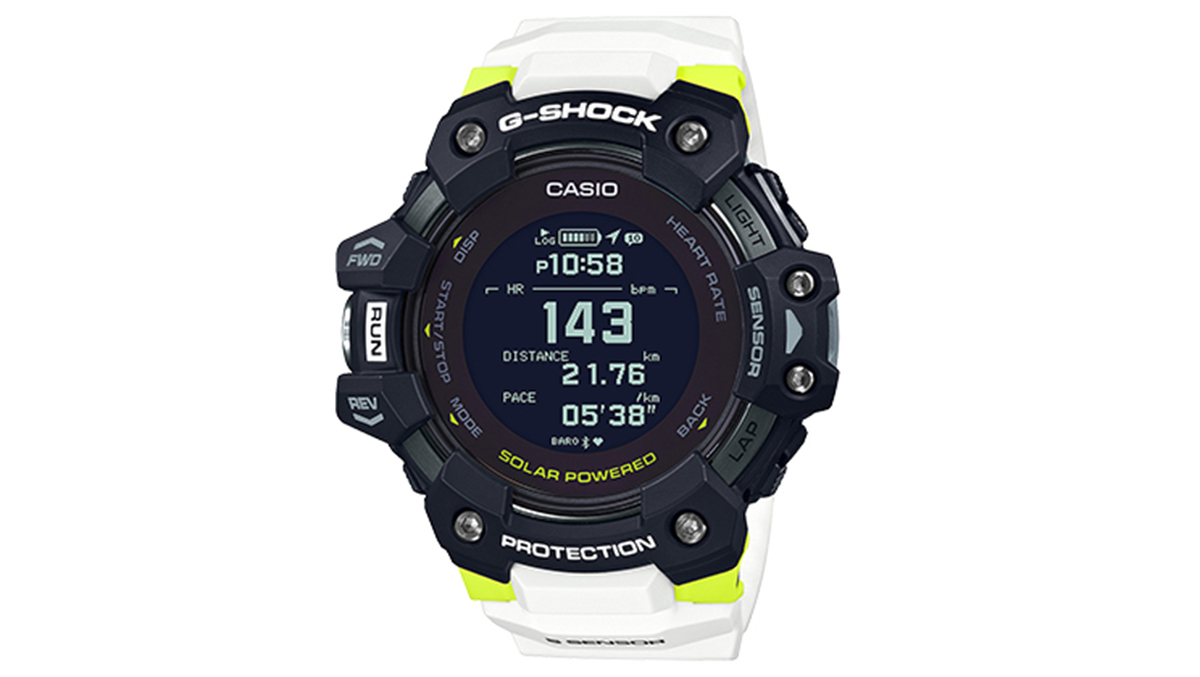 CASIO】心拍計とGPS機能を搭載した“G-SHOCK”「GBD-H1000」が登場