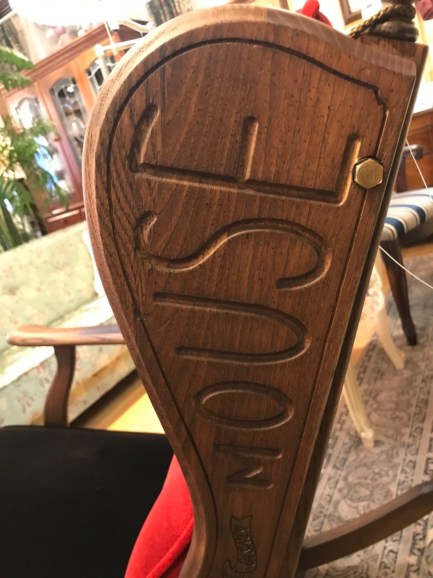 カリモクxウォルトディズニー コラボレーションロッキングチェア