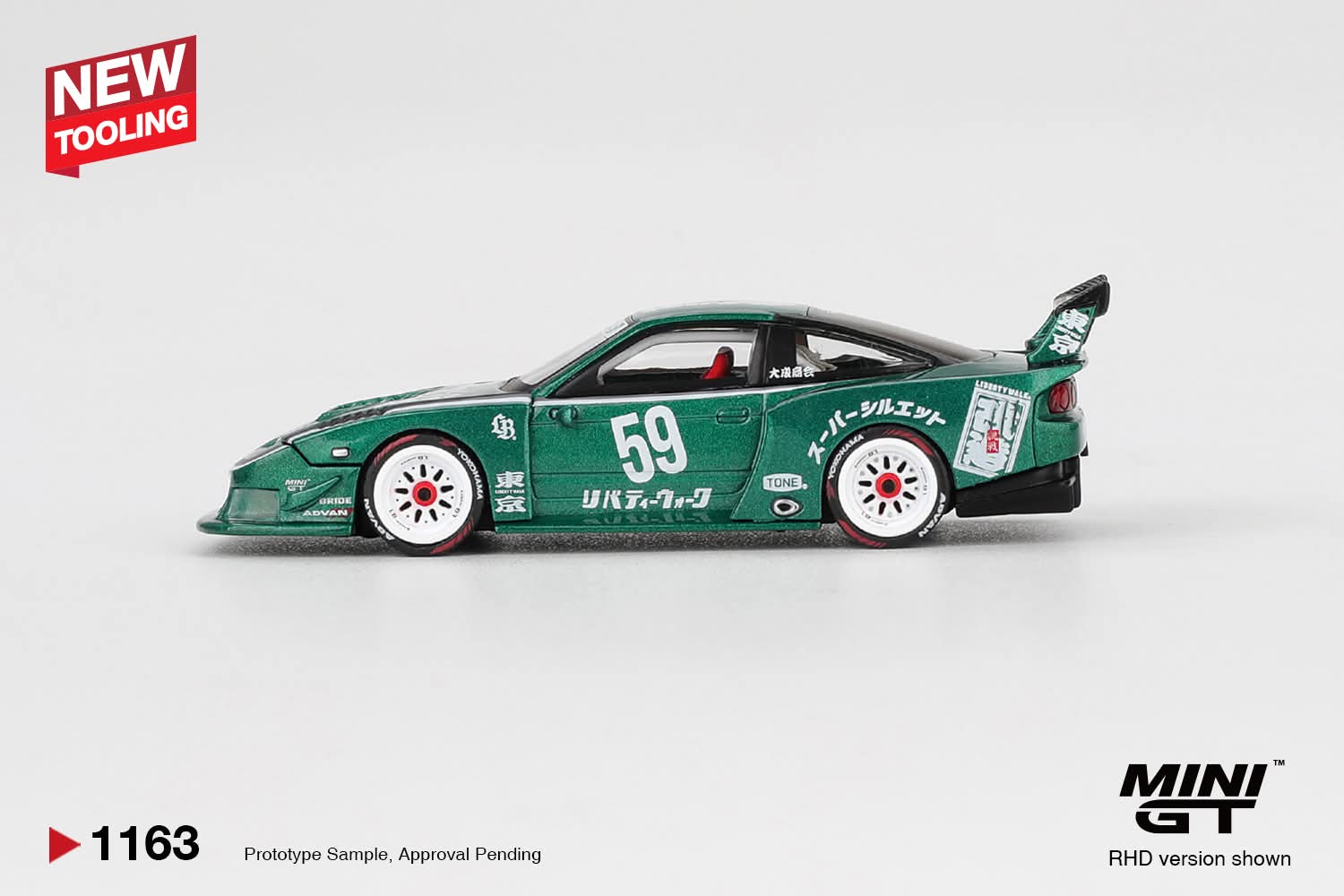 Pre-Order] Mini GT Nissan LB-Super Silhouette 180SX 2026 TAS