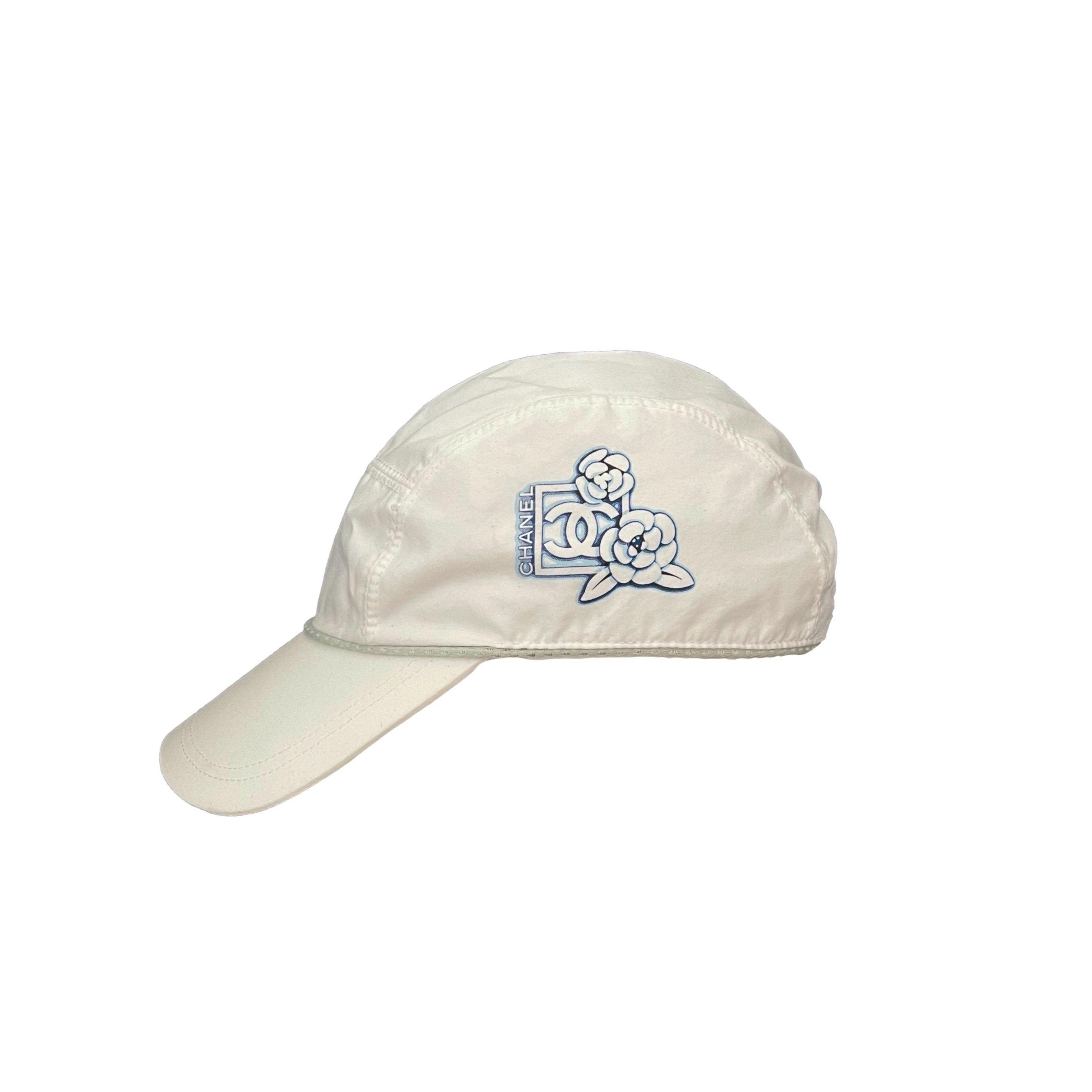 Treasures of NYC - Chanel White Floral Baseball Cap