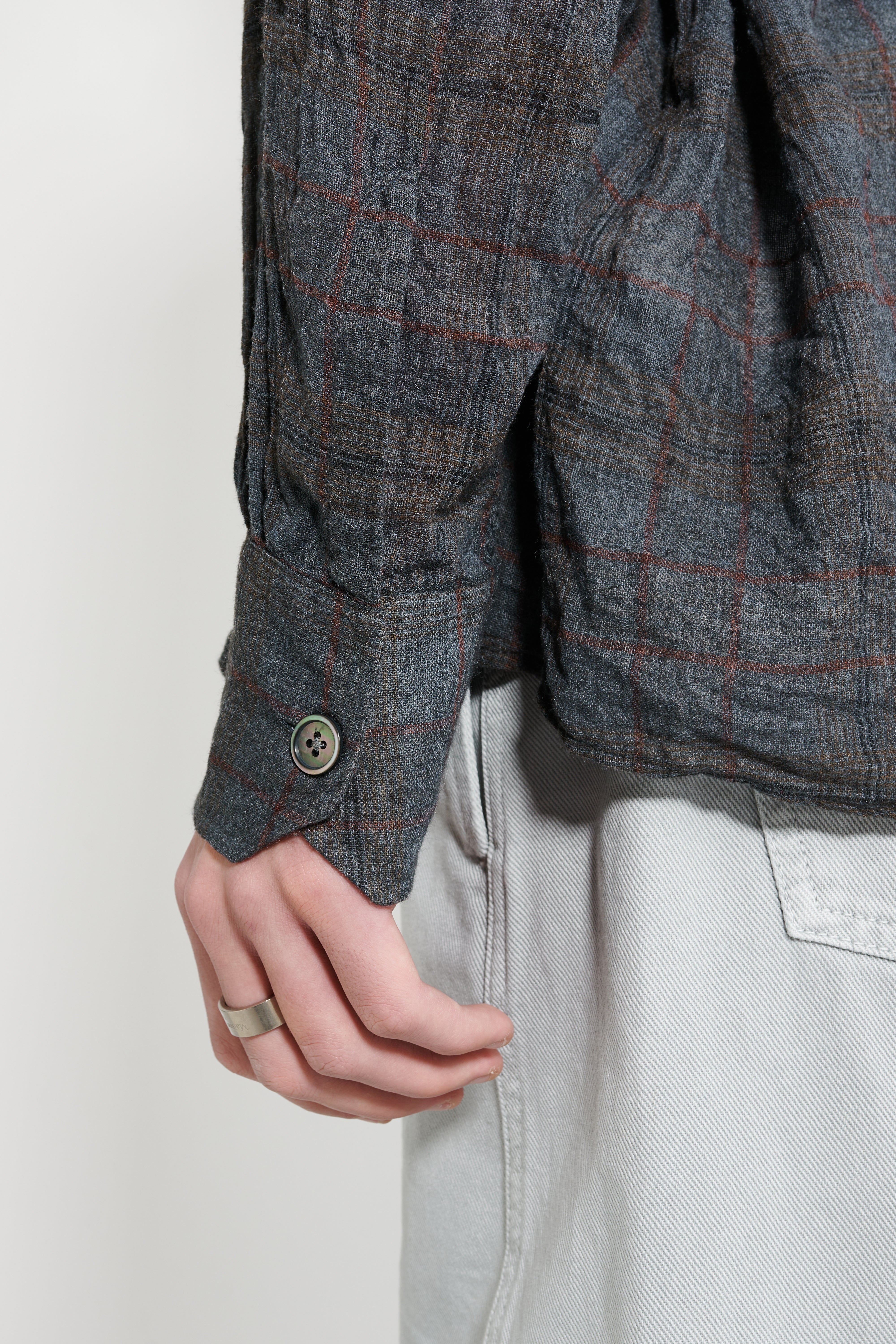 Our Legacy Above Shirt Bazaar Check Breeze Weave – Très Bien