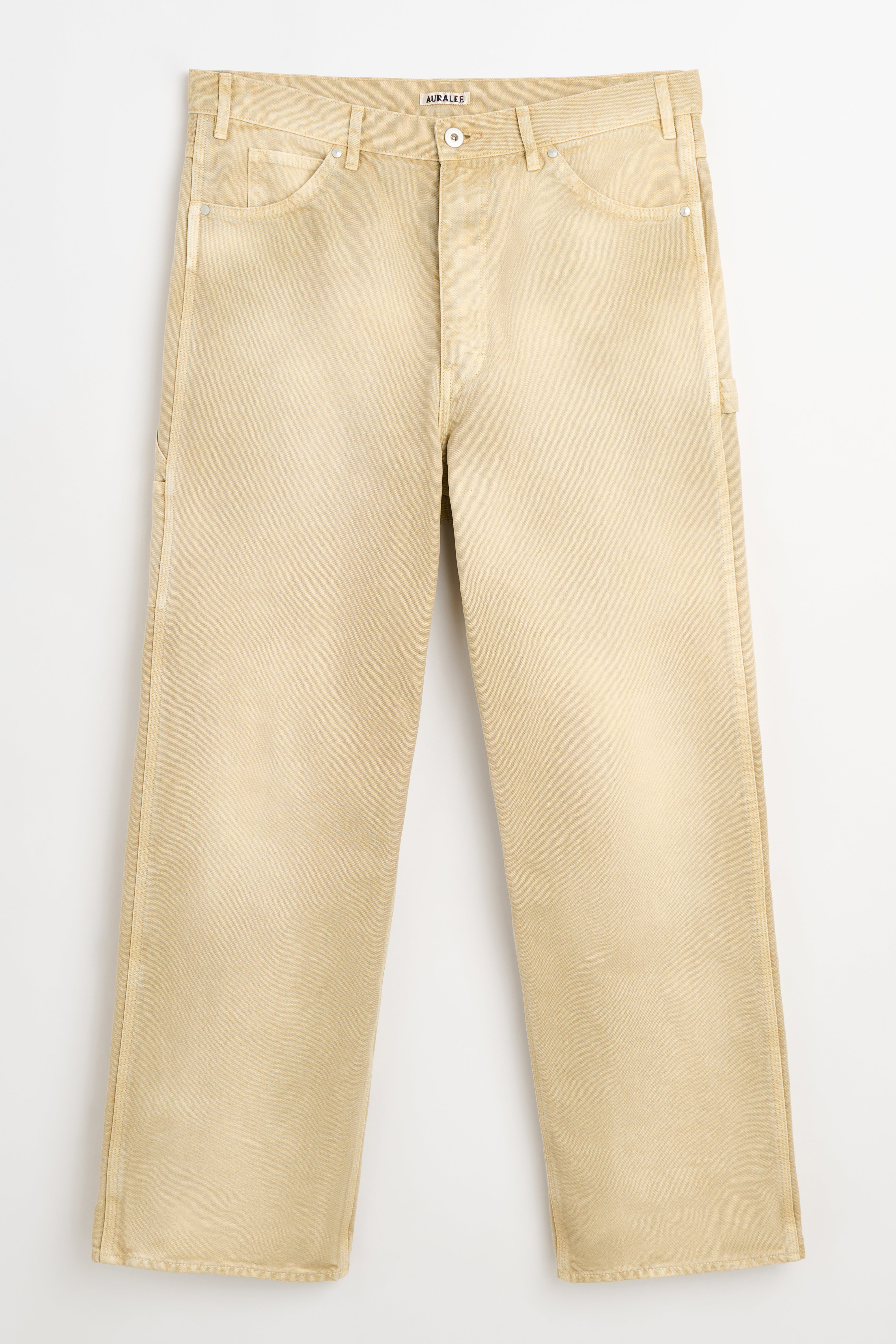 Auralee Organic Cotton Duck Pants Light Beige – Très Bien