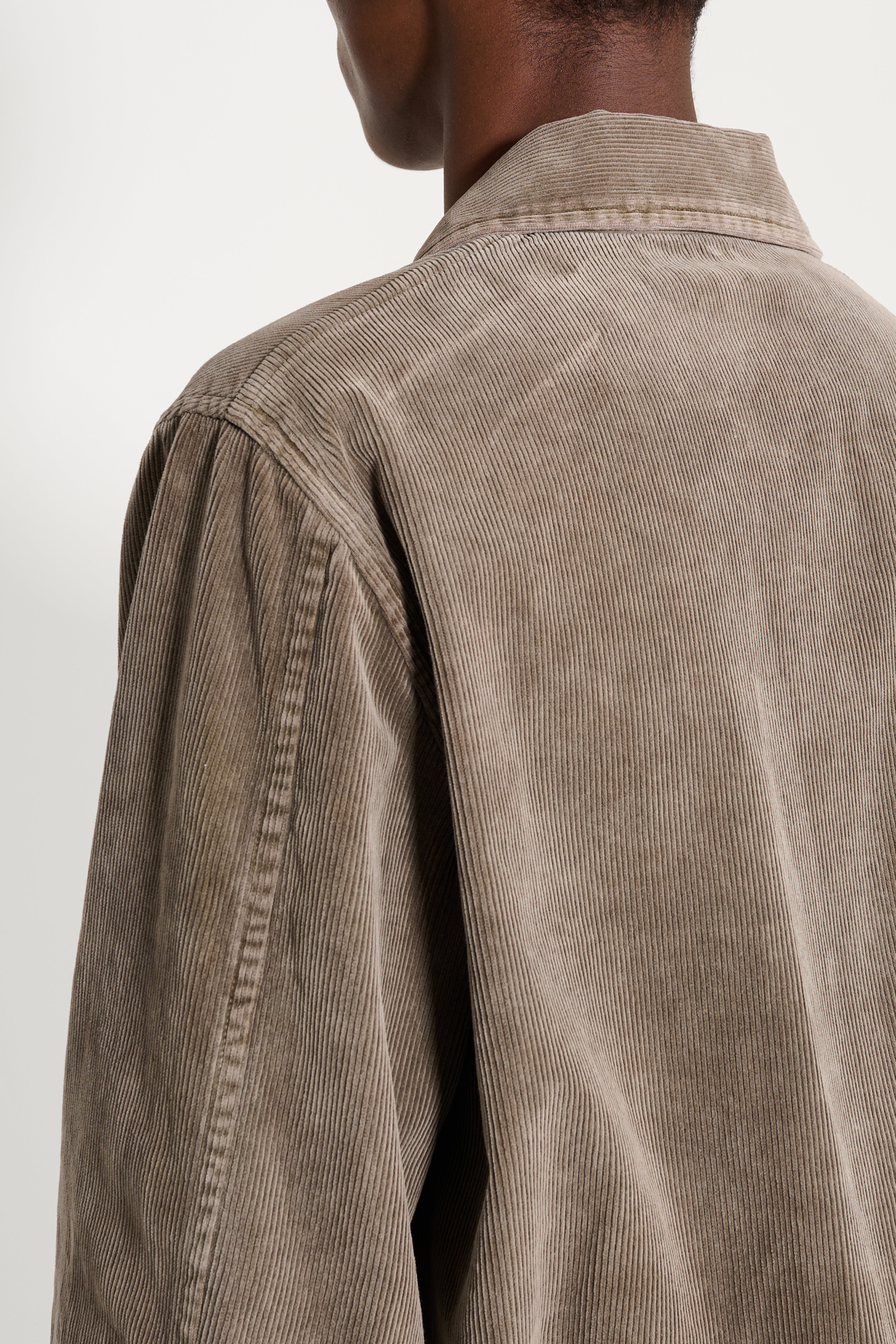 Auralee Pigment Dyed Finx Corduroy Blouson Olive Brown – Très Bien
