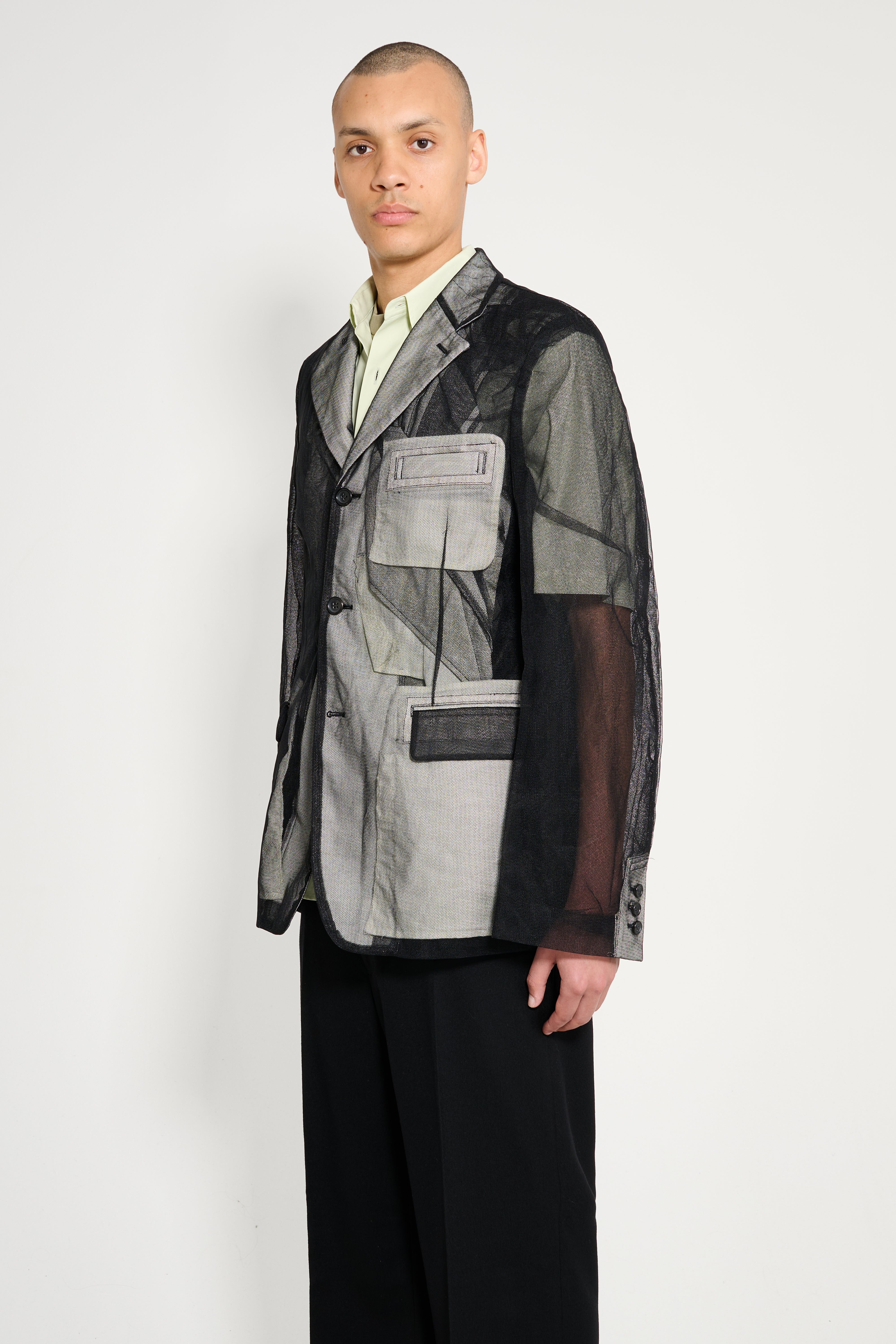 Comme des Garçons Homme Plus Jacket Black Cream – Très Bien